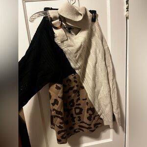 Davi and Dani Cold Shoulder Top